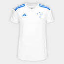Camisa Cruzeiro Branca Feminina 2026 – Lançamento